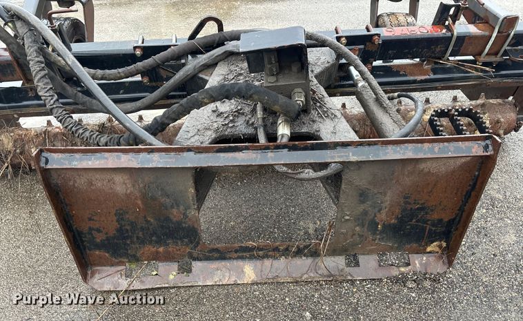 image for item DU0316 Harley M-8 skid steer landscape rake