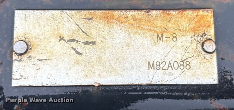 image for item DU0316 Harley M-8 skid steer landscape rake