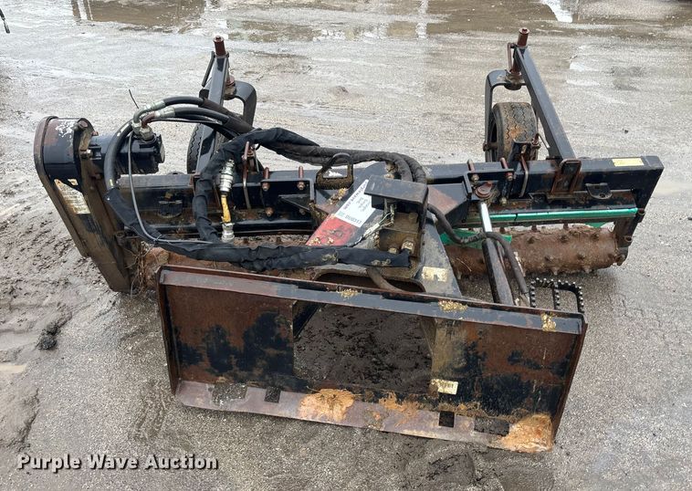 image for item DU0317 Glenmac M-6 skid steer power rake