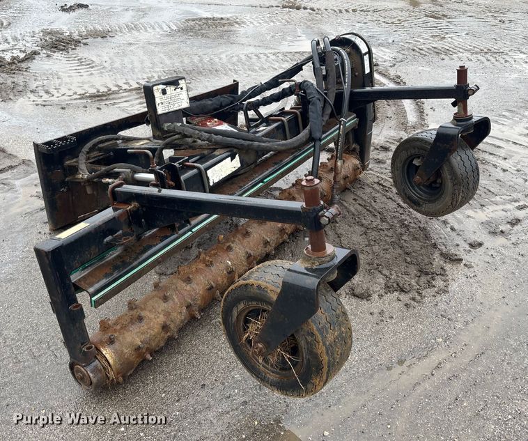 image for item DU0317 Glenmac M-6 skid steer power rake