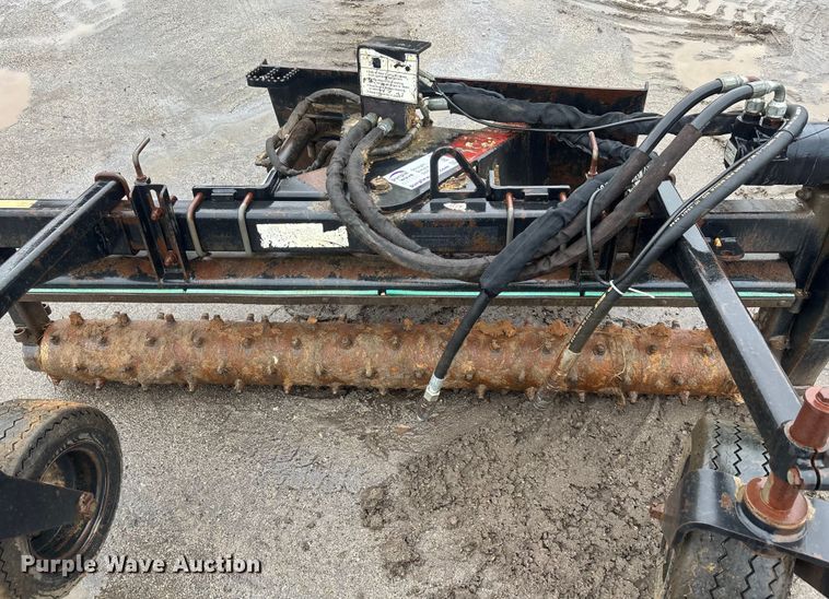 image for item DU0317 Glenmac M-6 skid steer power rake