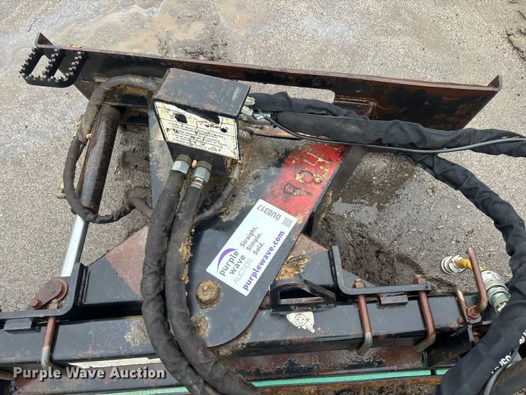 image for item DU0317 Glenmac M-6 skid steer power rake