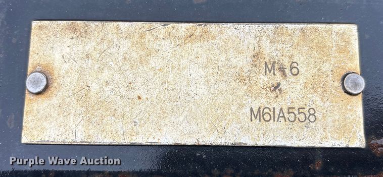 image for item DU0317 Glenmac M-6 skid steer power rake