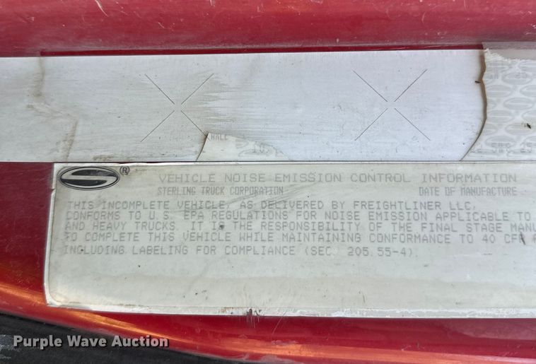 image for item DW4366 2006 Sterling L-Line ready mix truck