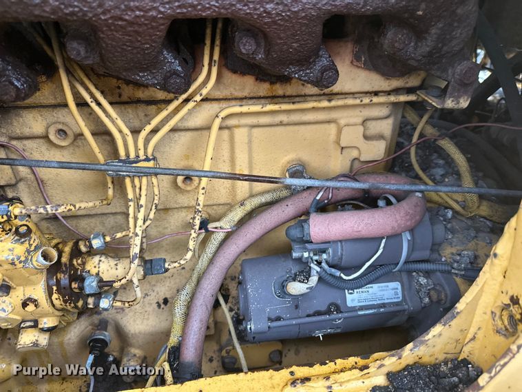 image for item DW4383 1998 John Deere 210LE landscape tractor