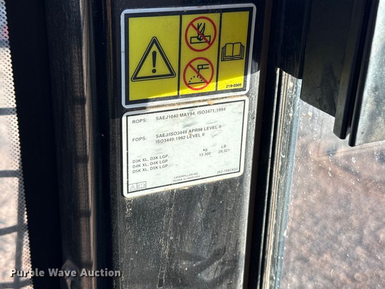 image for item DW5195 2012 Caterpillar D5K XL dozer