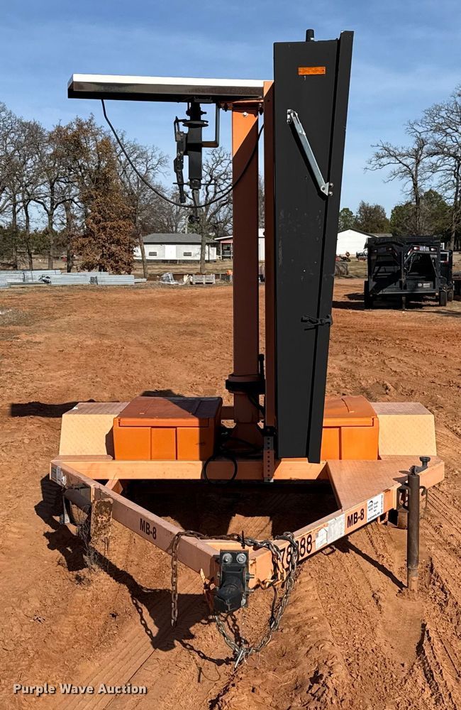 image for item DW5196 2008 Ver-Mac message board trailer