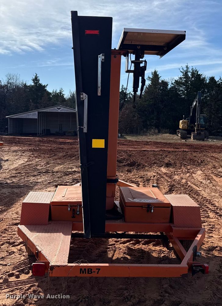 image for item DW5197 2008 Ver-Mac message board trailer