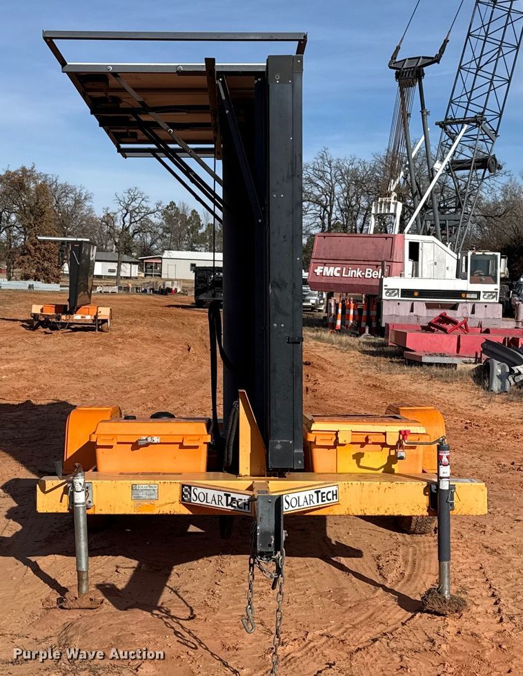 image for item DW5198 2012 SolarTech Silent Messenger message board trailer