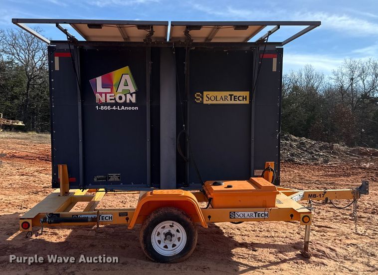 image for item DW5198 2012 SolarTech Silent Messenger message board trailer