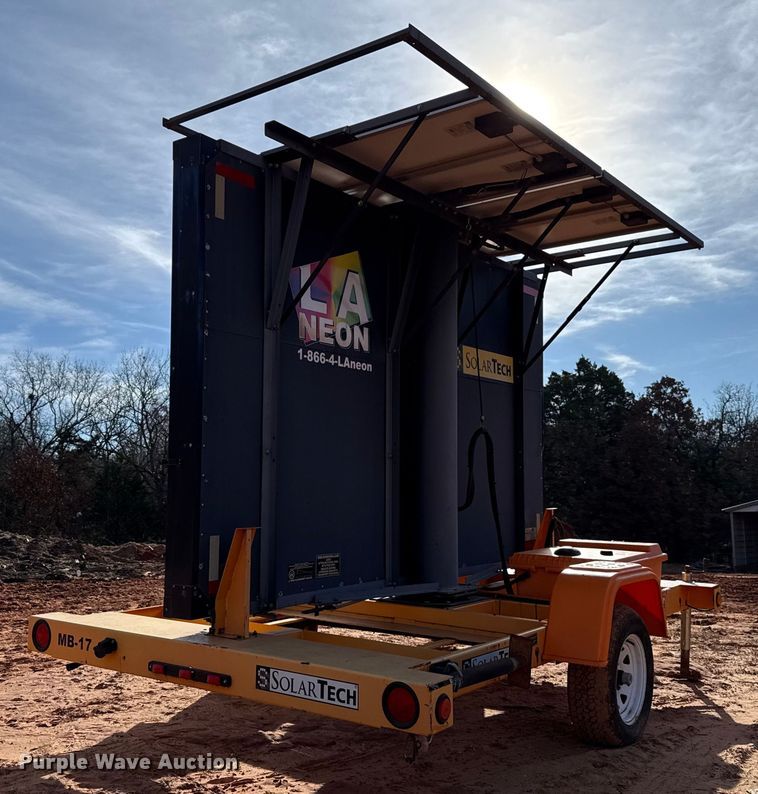 image for item DW5198 2012 SolarTech Silent Messenger message board trailer