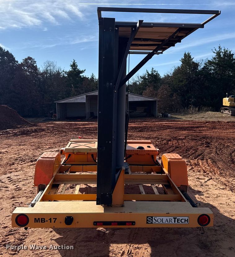 image for item DW5198 2012 SolarTech Silent Messenger message board trailer