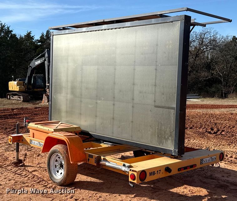 image for item DW5198 2012 SolarTech Silent Messenger message board trailer