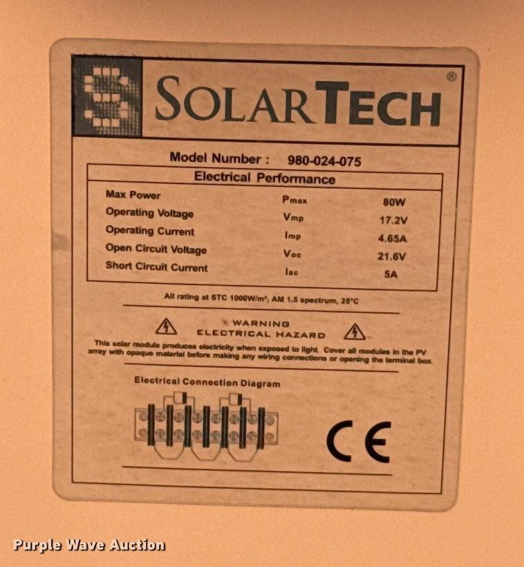 image for item DW5198 2012 SolarTech Silent Messenger message board trailer