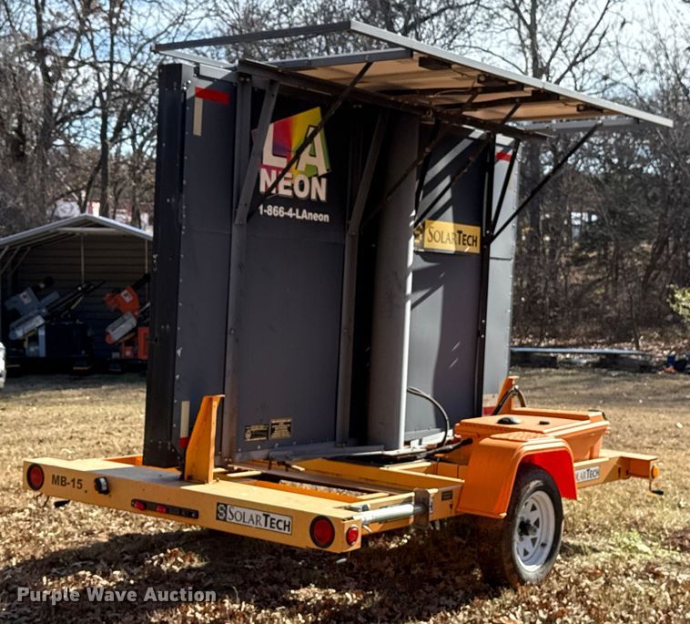 image for item DW5199 2012 SolarTech Silent messenger message board trailer