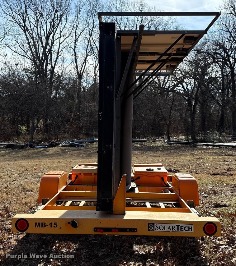 image for item DW5199 2012 SolarTech Silent messenger message board trailer