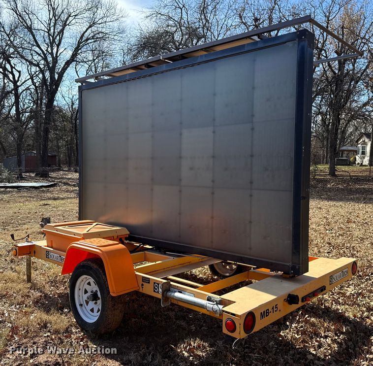 image for item DW5199 2012 SolarTech Silent messenger message board trailer