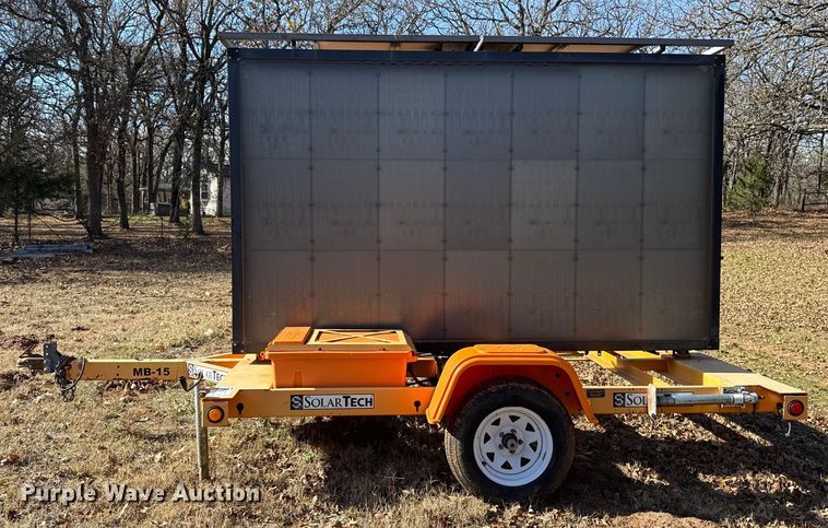 image for item DW5199 2012 SolarTech Silent messenger message board trailer