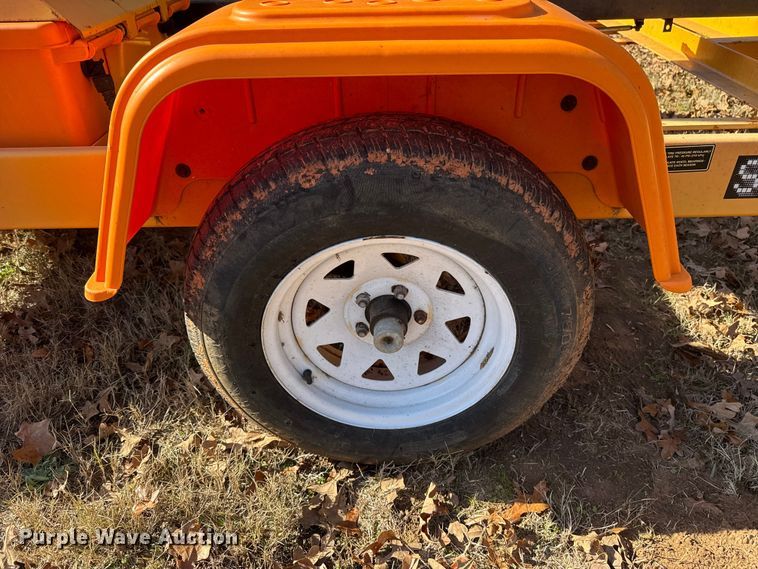 image for item DW5199 2012 SolarTech Silent messenger message board trailer