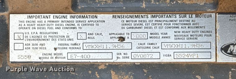 image for item DW5200 2001 Mack CH613 truck cab and chassis
