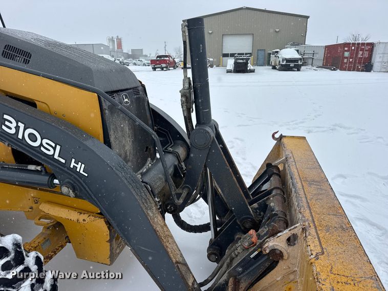 image for item DW6684 2019 John Deere 310SL HL backhoe