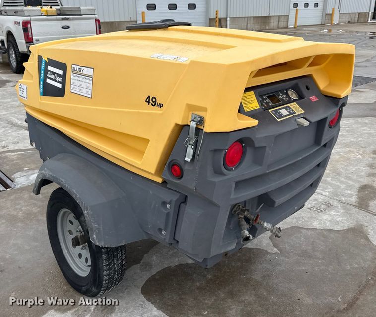 image for item DW6690 2018 Atlas Copco XAS 185 KD7 PE T4F air compressor