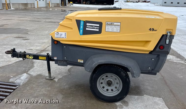 image for item DW6690 2018 Atlas Copco XAS 185 KD7 PE T4F air compressor