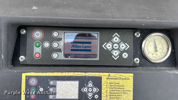 image for item DW6690 2018 Atlas Copco XAS 185 KD7 PE T4F air compressor