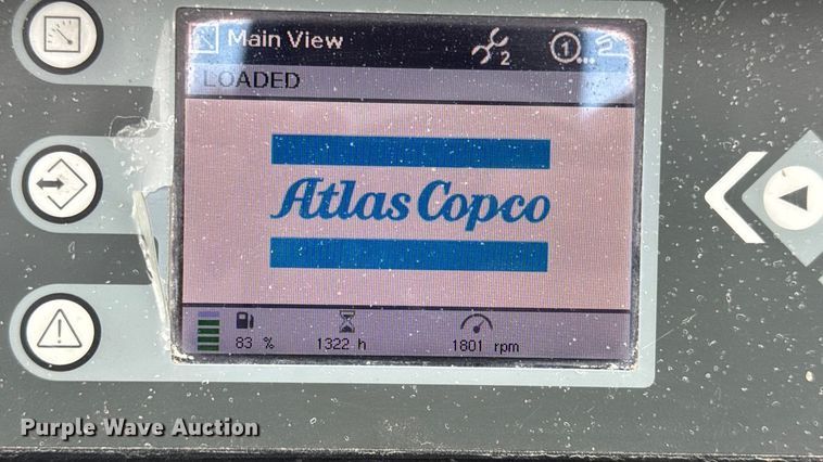 image for item DW6690 2018 Atlas Copco XAS 185 KD7 PE T4F air compressor