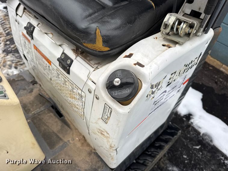 image for item DW6691 2015 Bobcat 418 mini excavator