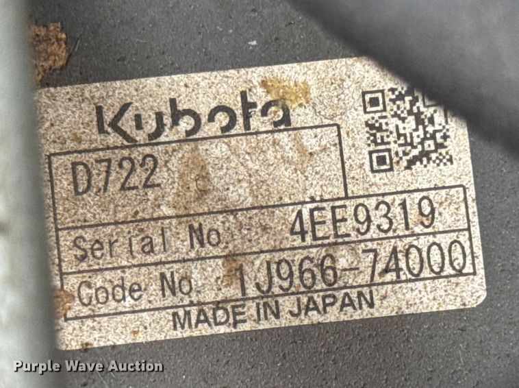 image for item DW6691 2015 Bobcat 418 mini excavator