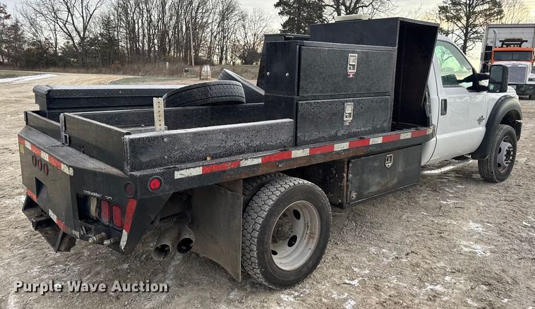 image for item DW6711 2013 Ford F450 Super Duty XL flatbed truck