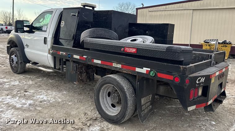 image for item DW6711 2013 Ford F450 Super Duty XL flatbed truck