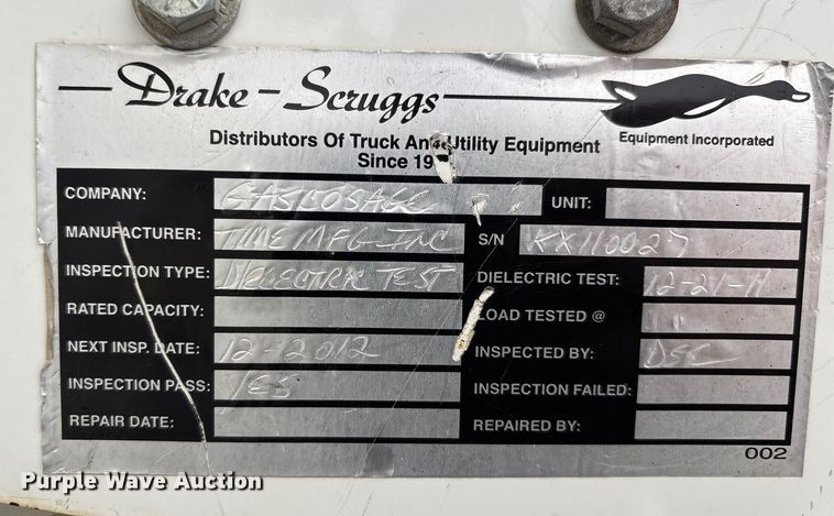 image for item DW7314 2012 Ford F550 XL Super Duty bucket truck