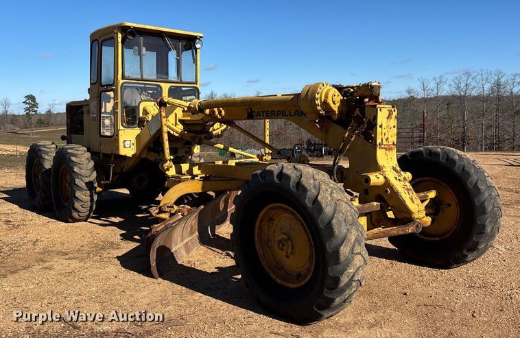 image for item DW7318 1969 Caterpillar 12F rigid frame motor grader