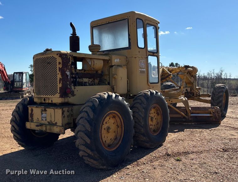 image for item DW7318 1969 Caterpillar 12F rigid frame motor grader