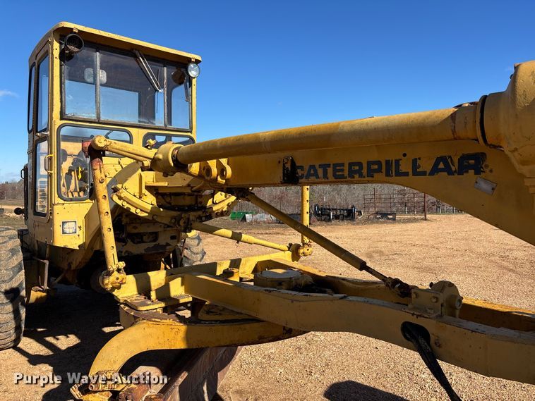 image for item DW7318 1969 Caterpillar 12F rigid frame motor grader