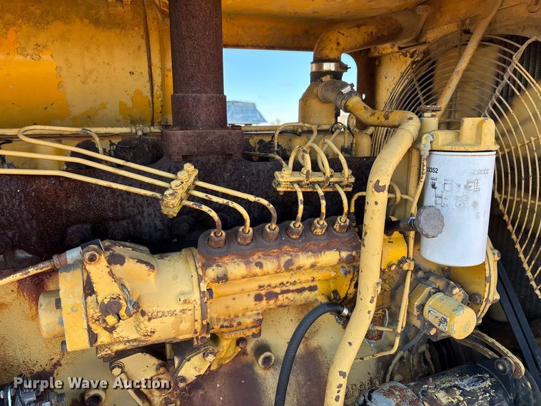 image for item DW7318 1969 Caterpillar 12F rigid frame motor grader