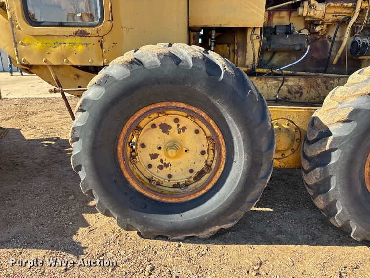 image for item DW7318 1969 Caterpillar 12F rigid frame motor grader