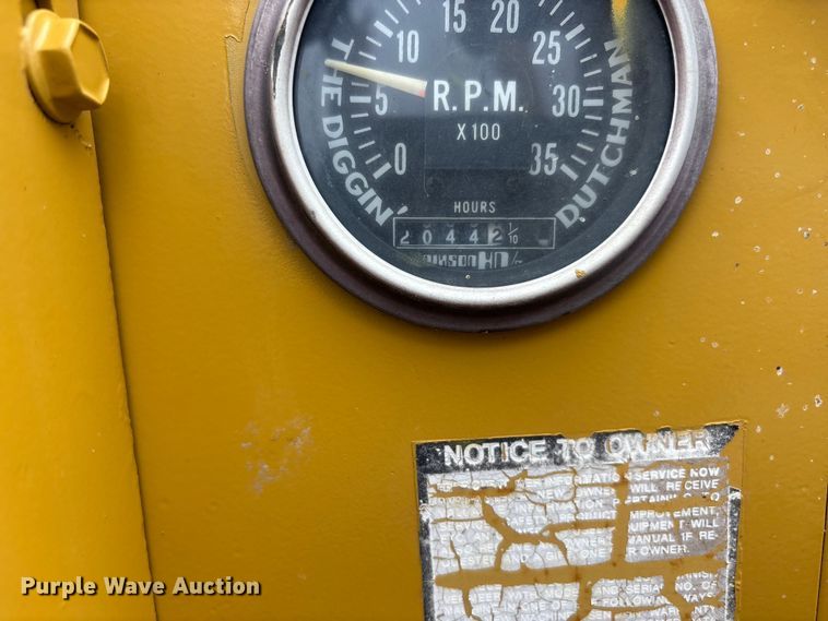 image for item DW7339 1992 Vermeer V450 trencher