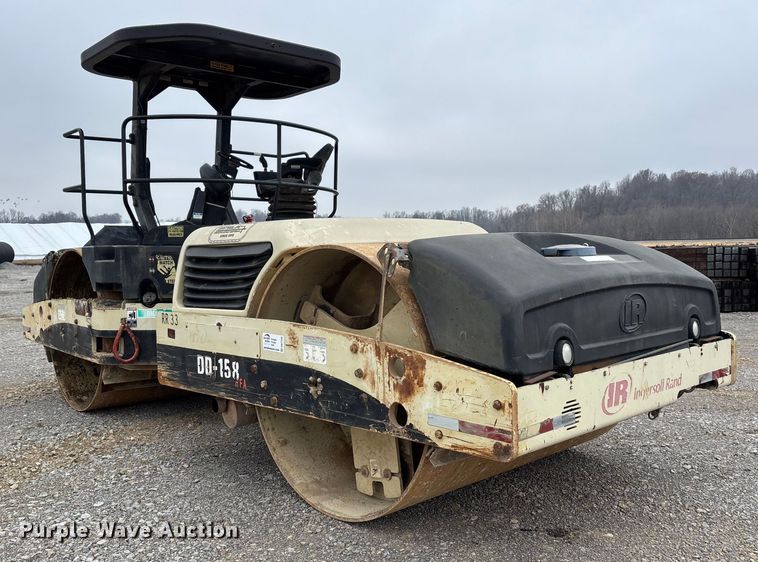 image for item DW7340 2006 Ingersoll Rand DD158HFA double drum vibratory roller