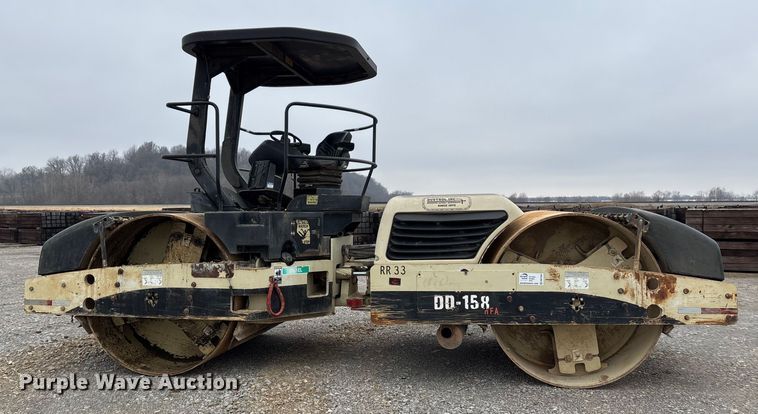image for item DW7340 2006 Ingersoll Rand DD158HFA double drum vibratory roller