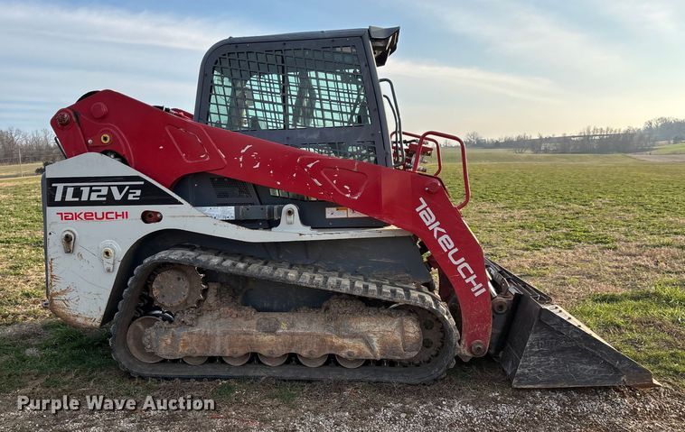 image for item DW7341 2021 Takeuchi TL12V2 tracked skid steer loader