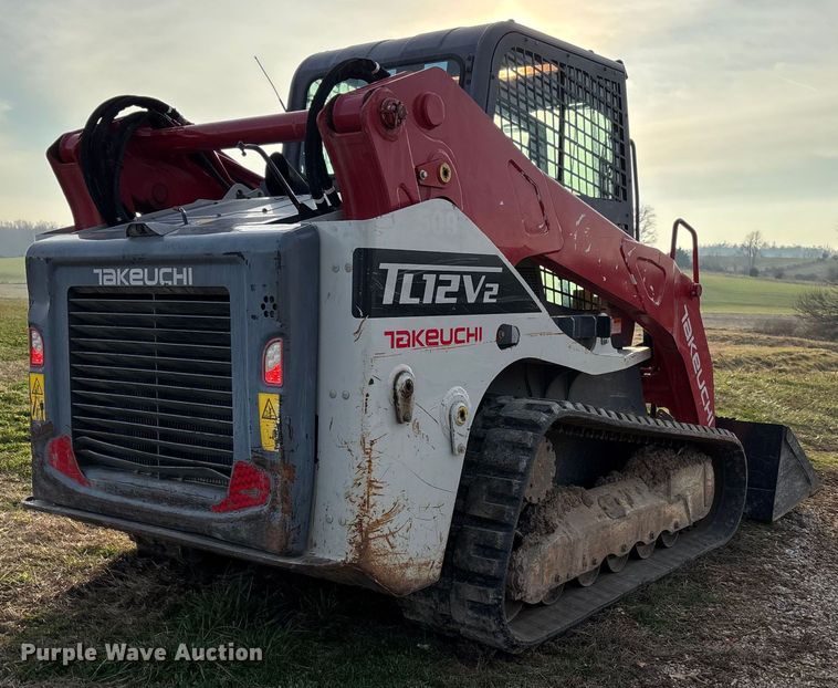 image for item DW7341 2021 Takeuchi TL12V2 tracked skid steer loader