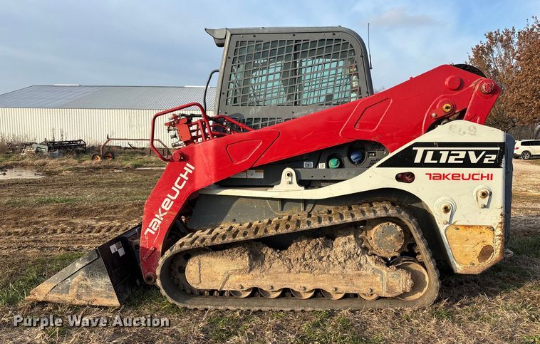image for item DW7341 2021 Takeuchi TL12V2 tracked skid steer loader