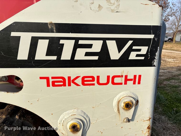 image for item DW7341 2021 Takeuchi TL12V2 tracked skid steer loader