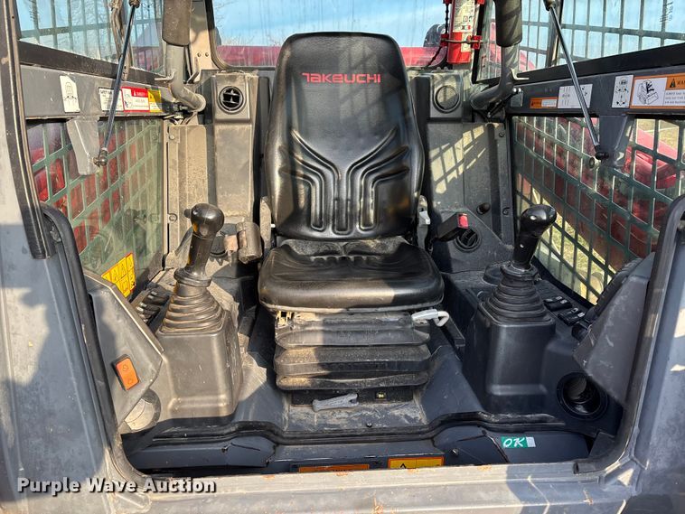 image for item DW7341 2021 Takeuchi TL12V2 tracked skid steer loader