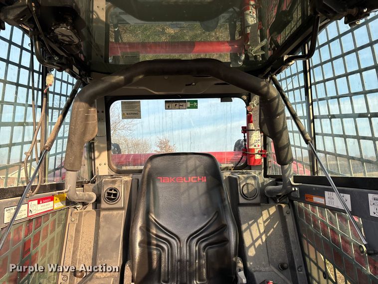 image for item DW7341 2021 Takeuchi TL12V2 tracked skid steer loader