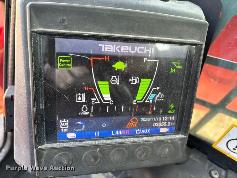 image for item DW7341 2021 Takeuchi TL12V2 tracked skid steer loader