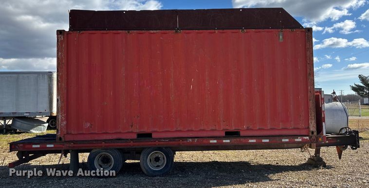 image for item DW7345 1999 Trail King TK20-2400 flatbed trailer